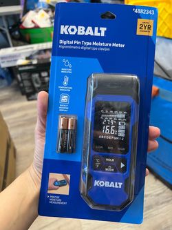 Kobalt Digital Display Moisture meter 1 Amp