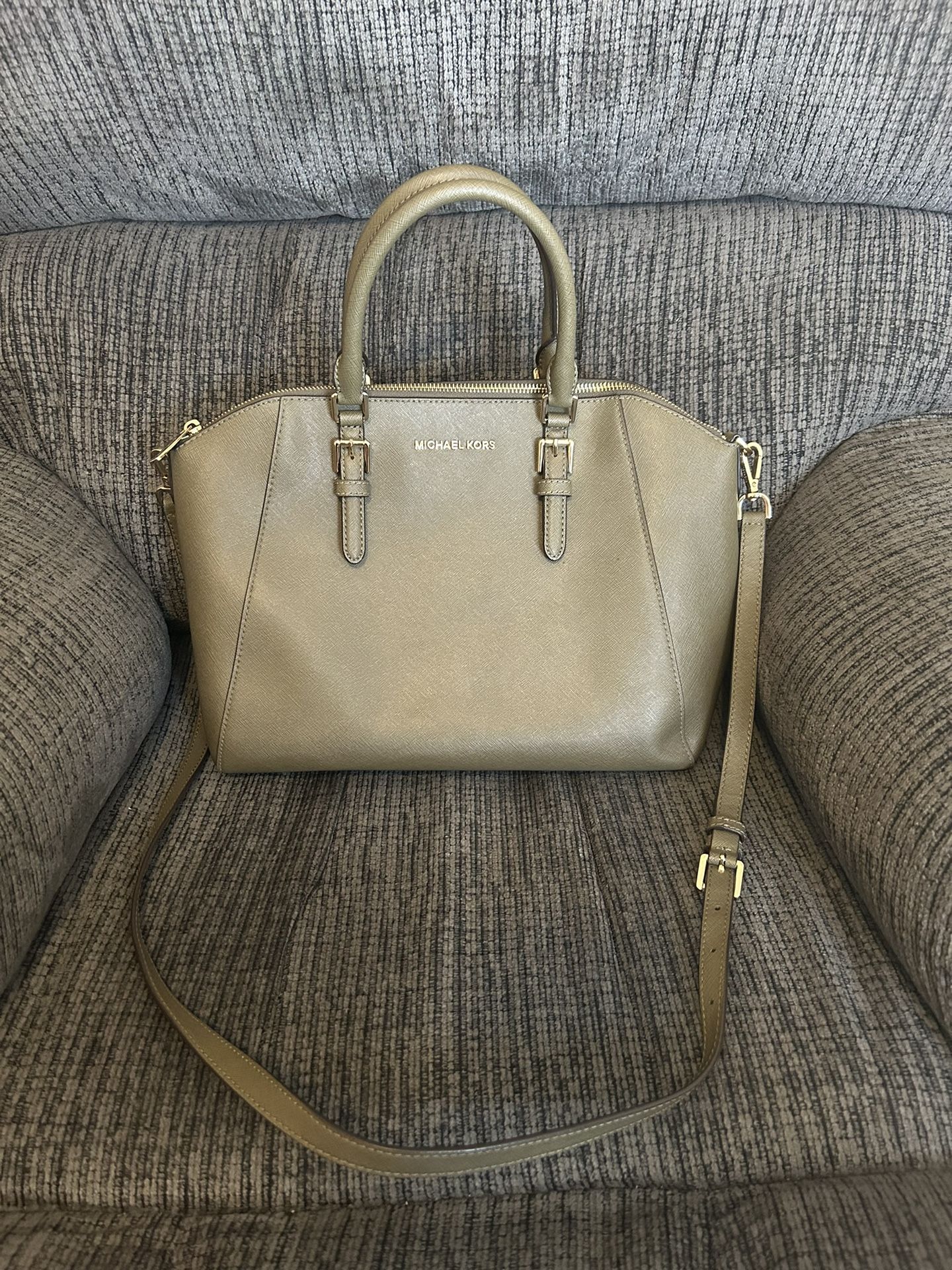 Michael Kors Handbag (Olive Green) 