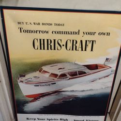 Chris Craft Canvas Print