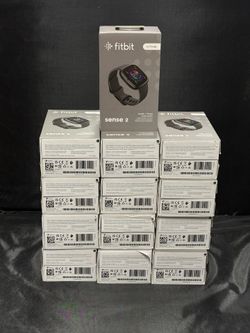 13x Fitbit Sense 2 Smartwatch – Graphite/Shadow Gray – New Sealed