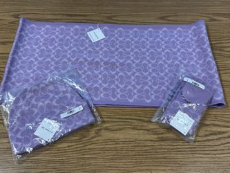 Brand New Coach Winter Accessories Set