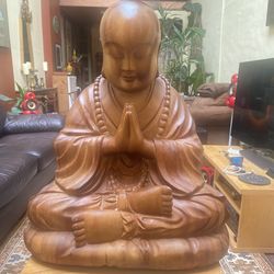 Indoor Wooden Buddha