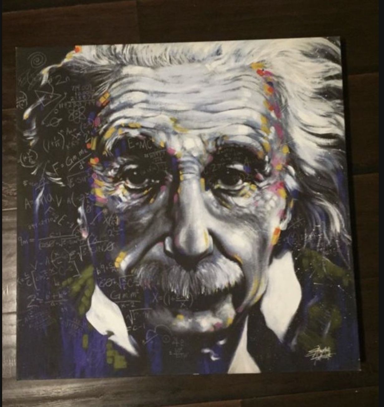 Albert Einstein picture canvas art