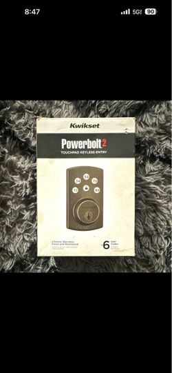 Kwikset Powerbolt 2 Touchpad Keyless Entry Deadbolt