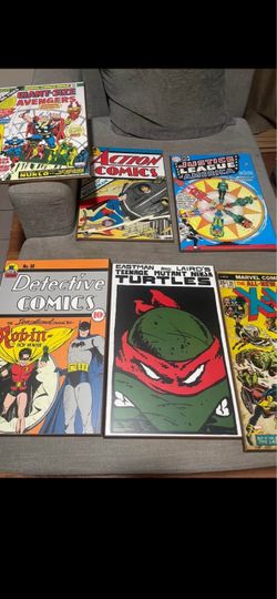 Comic wooden art