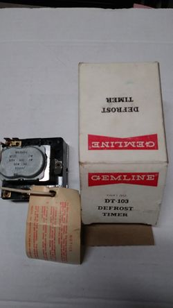 Defrost Timer. HVAC