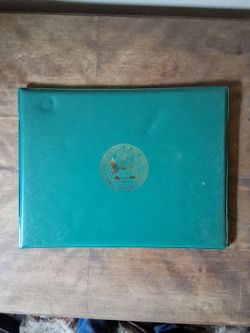 United States Army Oath Of Reenlistment And Certificate Of Appreciation Case