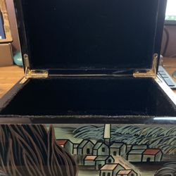 Starry night Inspired Jewelry Box