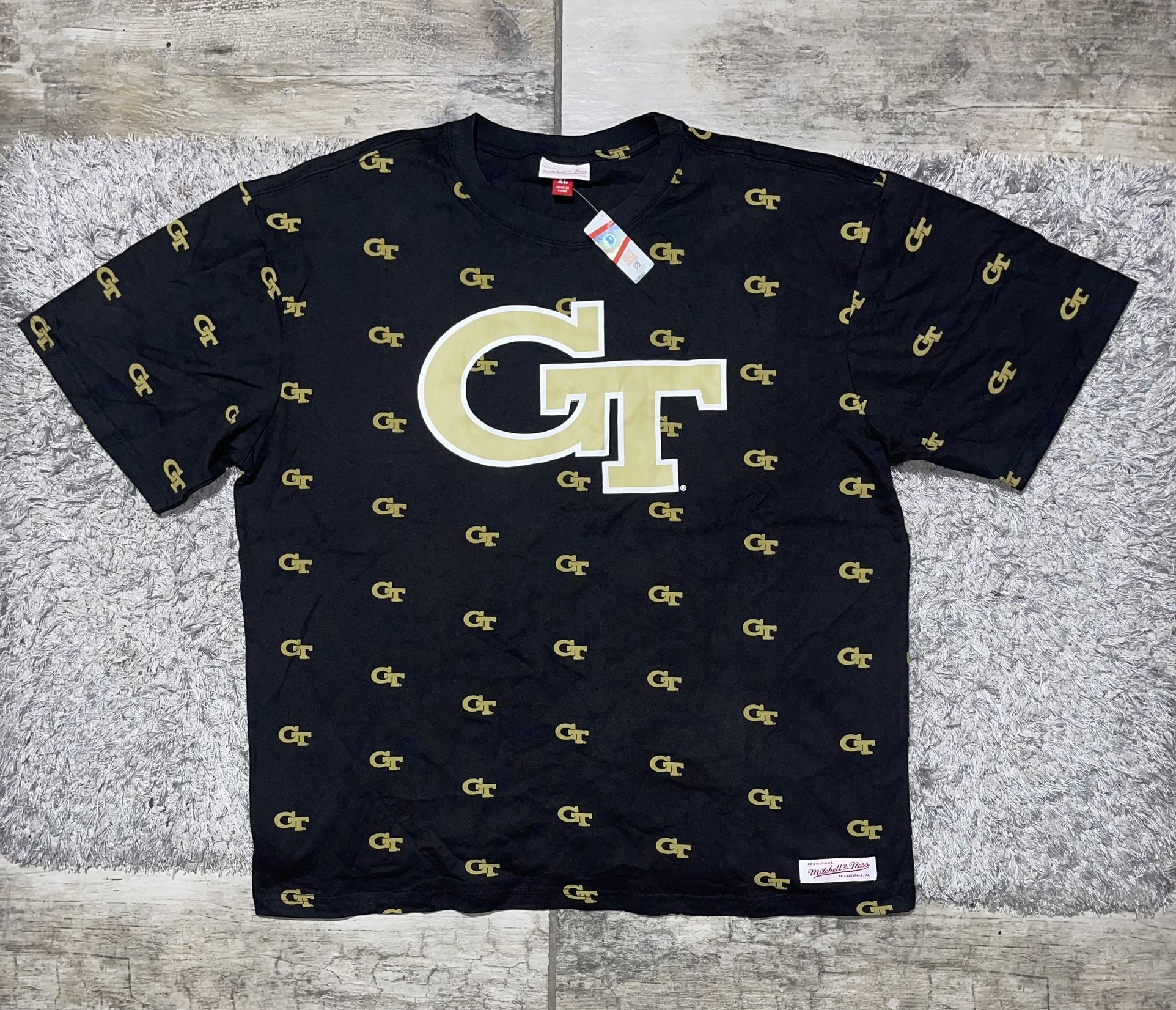 Georgia Tech Yellow Jackets Mitchell & Ness Tee