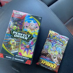 Mega Evolution Perfect Order Booster Bundle   Pokemon New Never Opened 