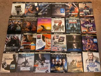 Digital Codes (4K movies)