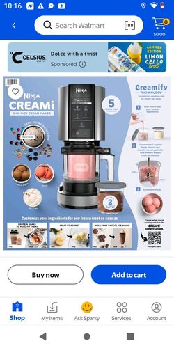 NINJA ICE CREAM MAKER