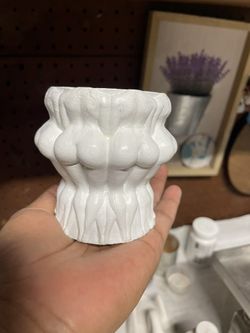 Handmade Cheeky Planter Pot