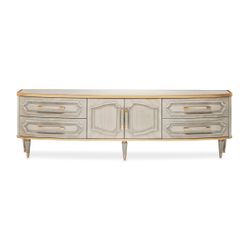 St. Charles Dove Gray Media Cabinet
