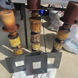 Candle Sets And More.  All For 5 