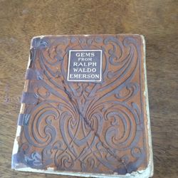 Ralph Waldo Emerson Book Gems Vintage