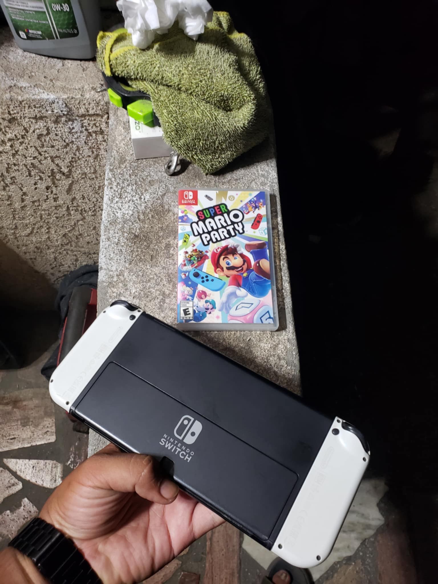 2023 OLED Nintendo Switch V3 128GB. Has 256GB SD, 8 Games installed Plus Mario Party All $300! Come with charger. 0 issue 0 dents