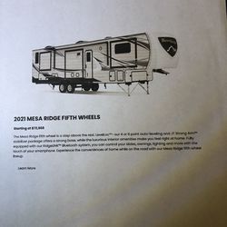 Mesa Ridge  34 ‘ 5th wheel