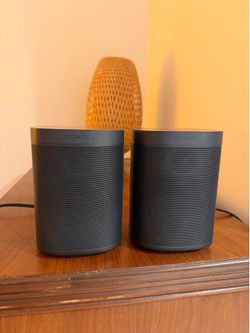Sonos One SL Shadow Edition 2 Room Speaker Set
