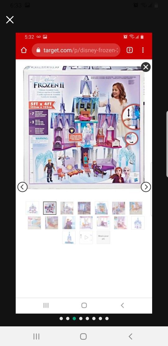 Disney Frozen 2 Ultimate Arendelle Castle Playset