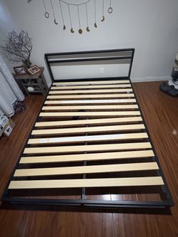 Queen size bed frame