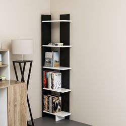 5-Tier Alis Bookcase/Shelves
