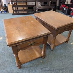Wooden End Tables