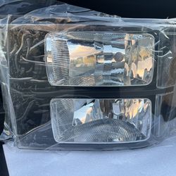 GMC Sierra headlights 2007-2013