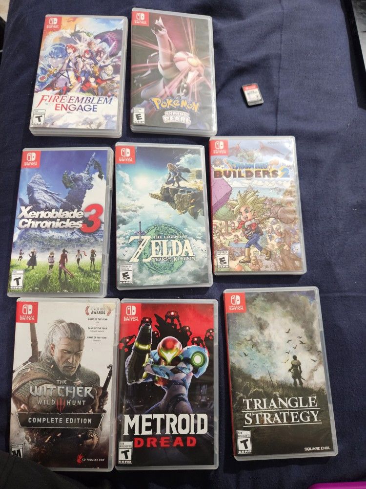 Preowned Nintendo Switch Games (See description for individual prices) for Sale in Murrieta, CA