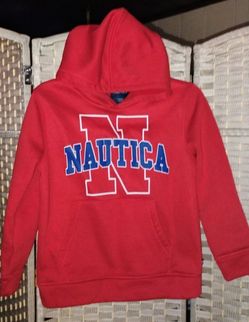FIRM IN MERCED‼️SIZE 10/12 KIDS Nautica Kids Red Pullover Hoodie