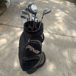 Ping Cart  Bag And ⛳️ Golf Set