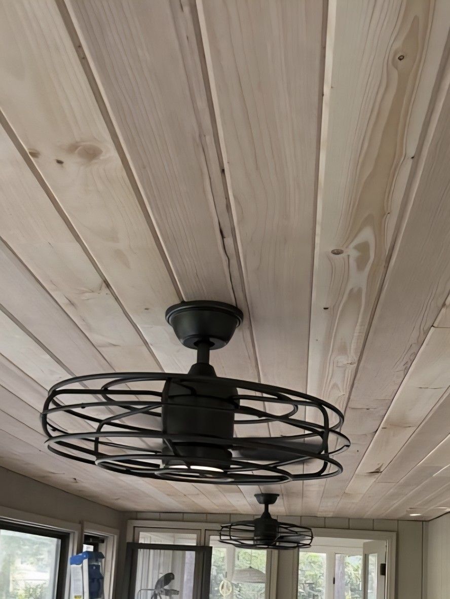 Indoor Outdoor Remote Fan Chandeller