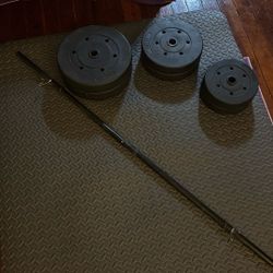 100lbs Barbell Set