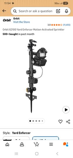 Yard Enforcer Motion-Activated Sprinkler