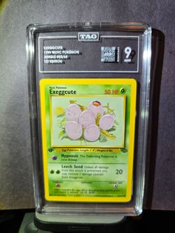 Exeggcute #52 - jungle 1st Edition - TAG 9