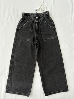Little Girls Zara Wide Leg Jeans 