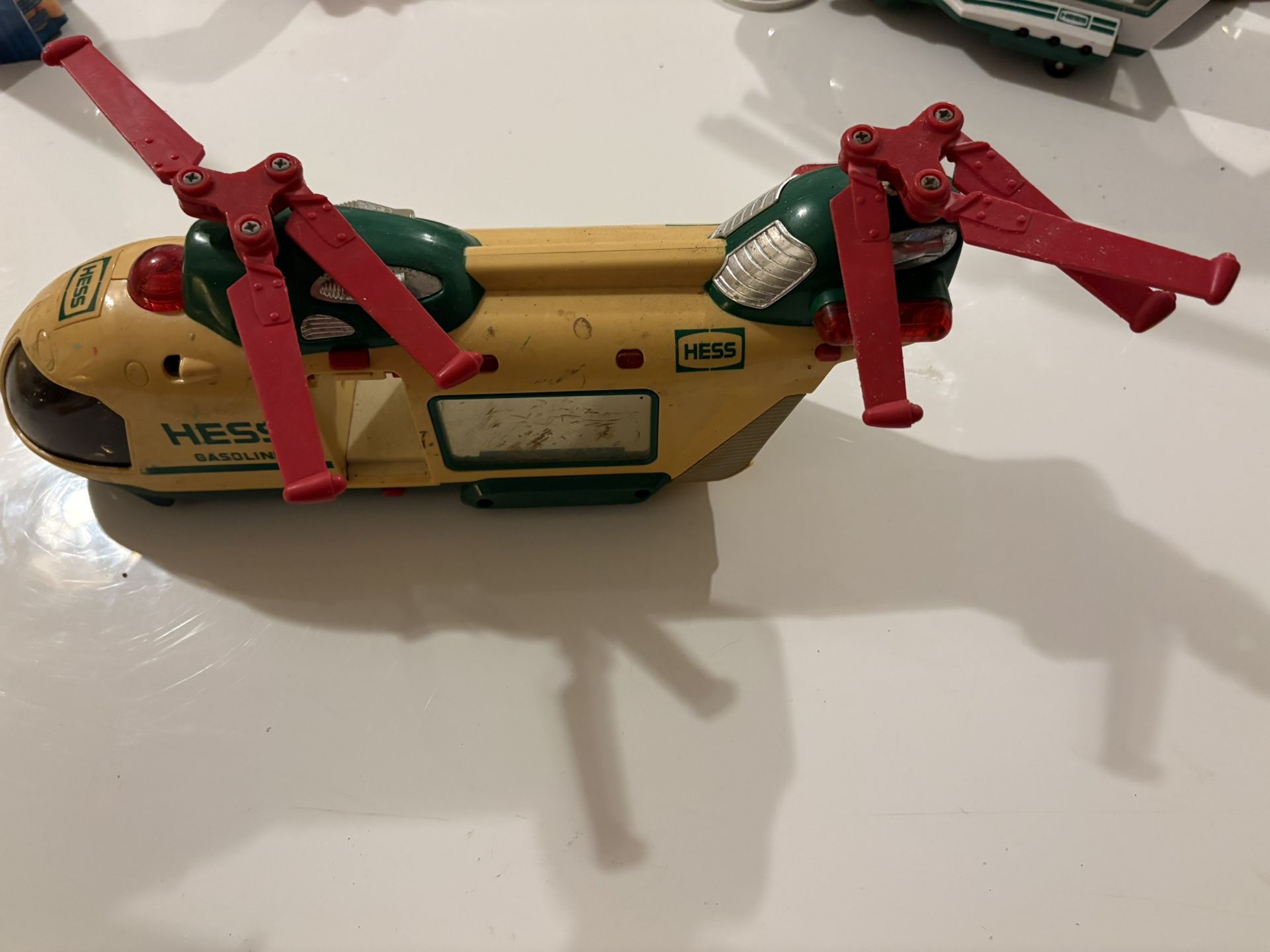 Vintage 2001 hess helicopter Parts Only