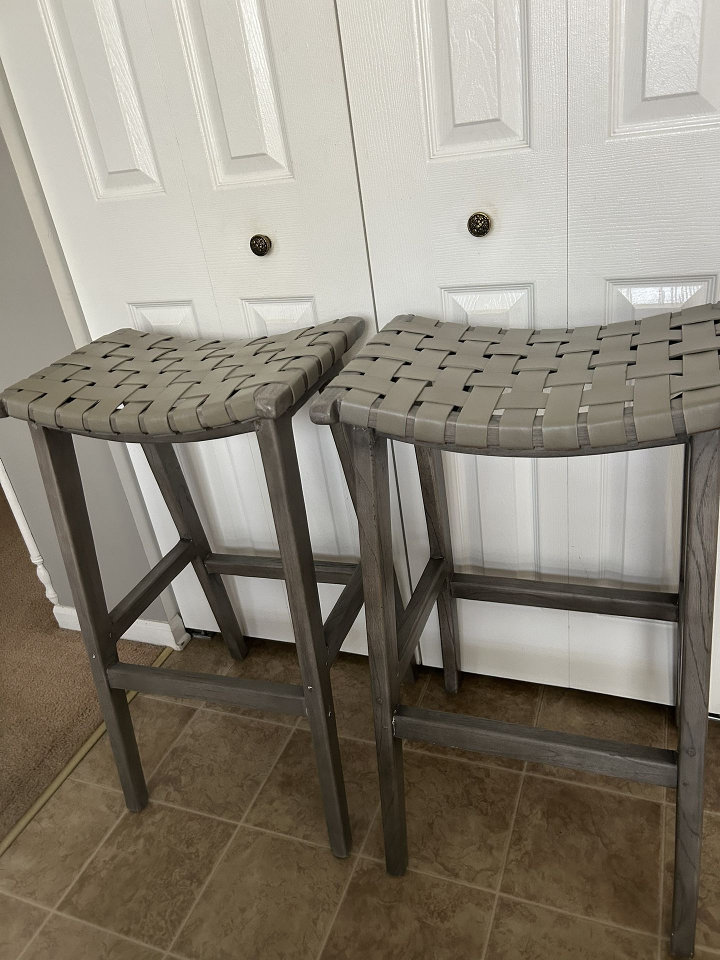 Bar Stools (gray) $30. For Both