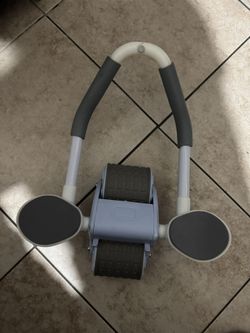 Abdominal Roller Machine W/ Elbow Support, Automatic Rebound 