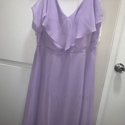 Lilac Bridesmaid Dress Size 12-14
