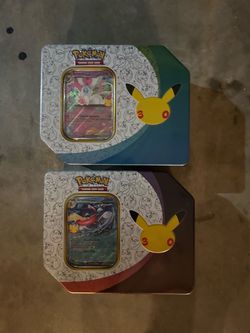 Pokemon 30th year anniversary tins