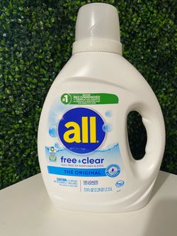 All Liquid Laundry Detergent, Free Clear