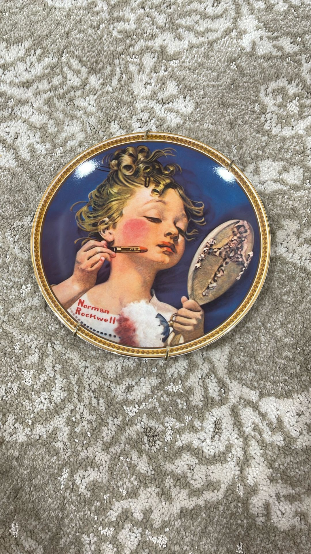 Norman Rockwell Plate