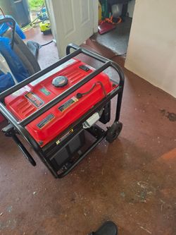 PREDATOR 6500 generator, 35gallon water tank