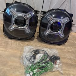 Outlaw X DRL LED Jeep Renegade Projector Headlights