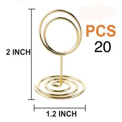 20 Place Card Holders (20 Pieces )