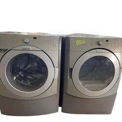 KitchenAid Front Load Washer and Electric Dryer Set