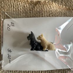 Vintage Figurines Scottish Dogs
