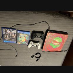 Ps4 With 12 Cd Games 