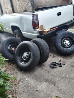 4 Wheel and tire # 235.75 . 15for.chevy